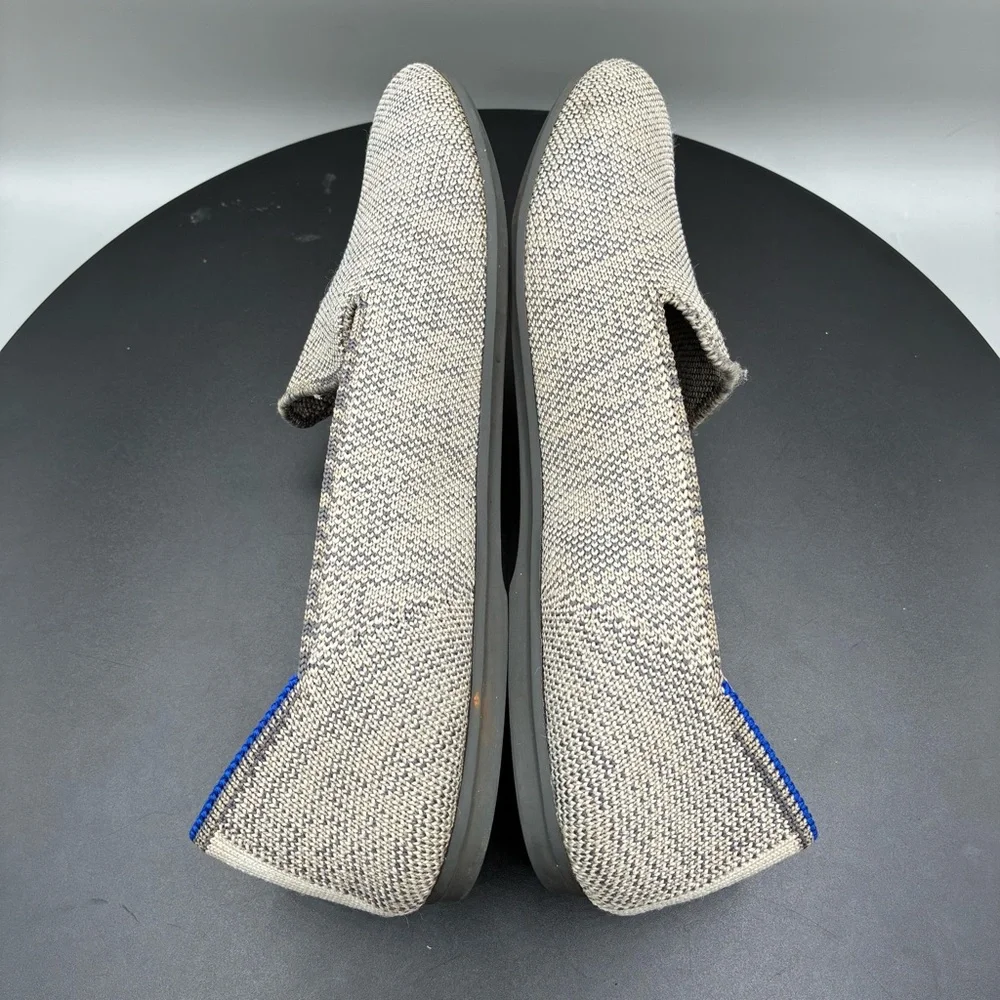 Rothy’s The Loafer Slip On Flats Youth Girls K3 Taupe Heather